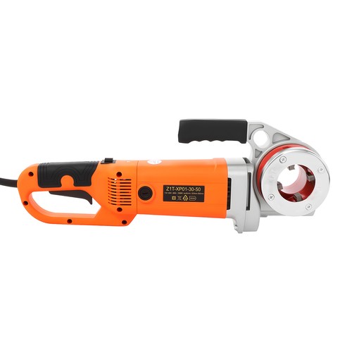 Electric pipe threader with - pipe, 6