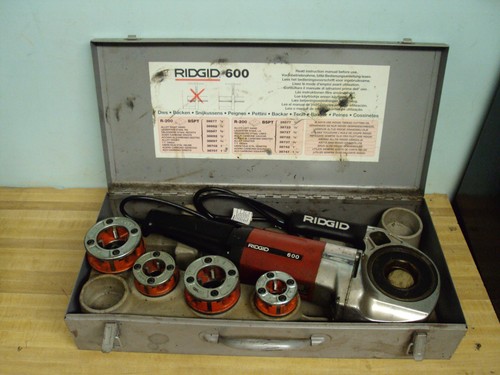 Nice ridgid 600 pipe threader - pipe,