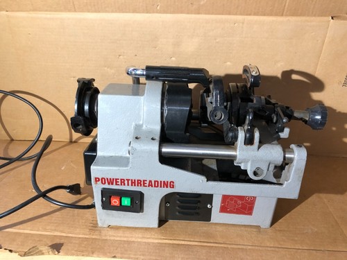 Electric pipe threader - pipe, machine