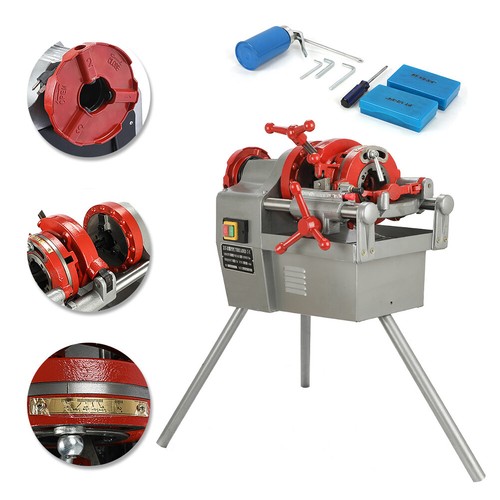 Electric pipe threader machine - pipe,