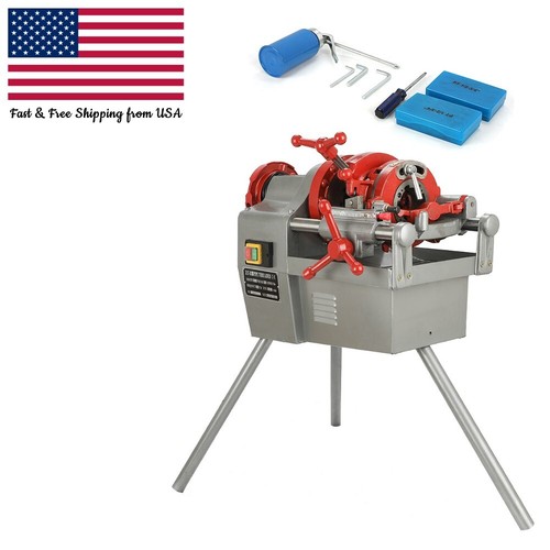 Electric pipe threader machine - pipe,